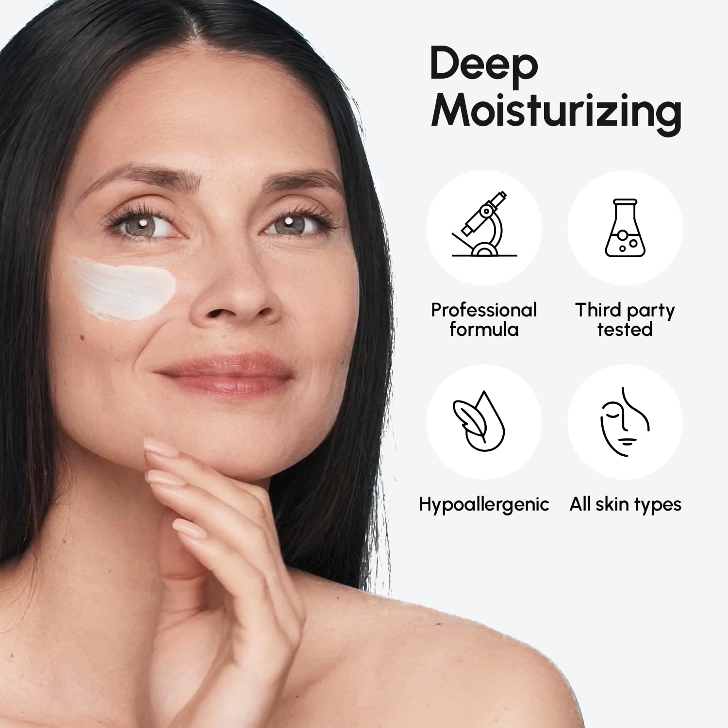 MAREE Face Moisturizer Retinol Cream for Face - Wrinkle Cream for Women - Facial Moisturizer with Collagen - Crema Hidratante Para la Cara for Skin Tightening - Image 2