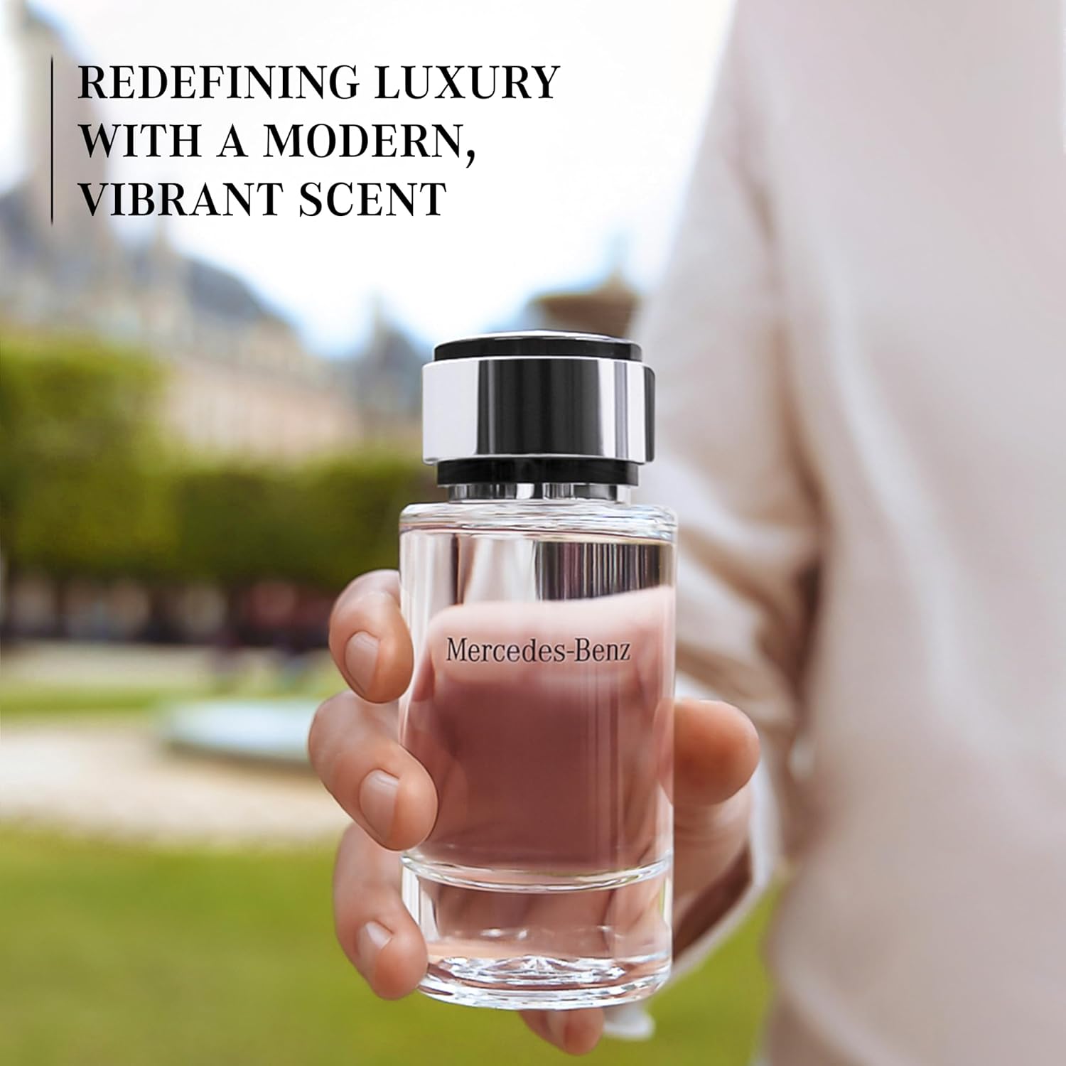 Mercedes-Benz For Men - Elegant Fragrance With Woody, Sensual Musky Notes - Mesmerize The Senses With Original Luxury Men’s Eau De Toilette Spray - Endless Day Through Night Scent Payoff - 4 OZ - Image 2