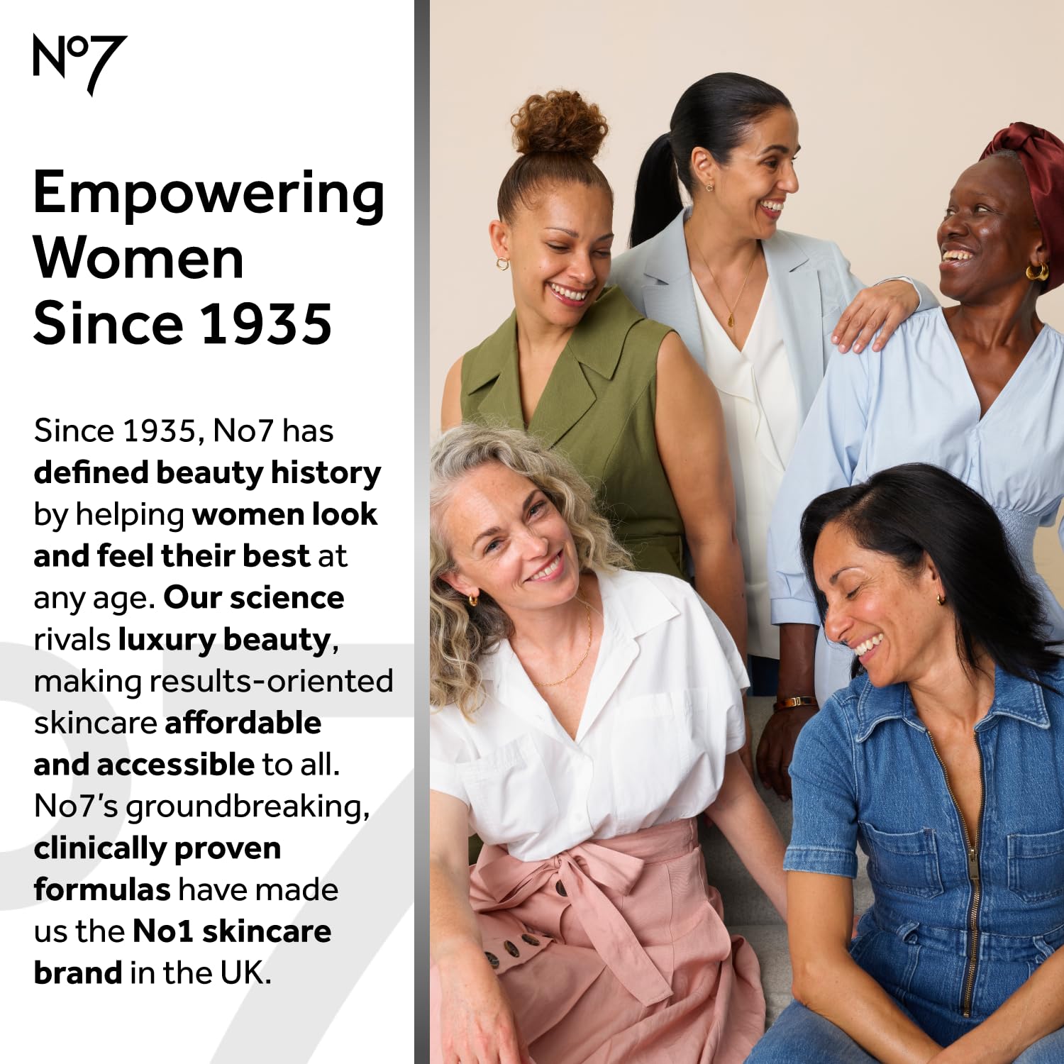 No7 Lift & Luminate Triple Action Skincare Set - Broad Spectrum Anti Aging Day Cream SPF 30 + Vitamin C Wrinkle Serum + Collagen Peptide Brightening Night Cream (3 Piece Kit) - Image 7