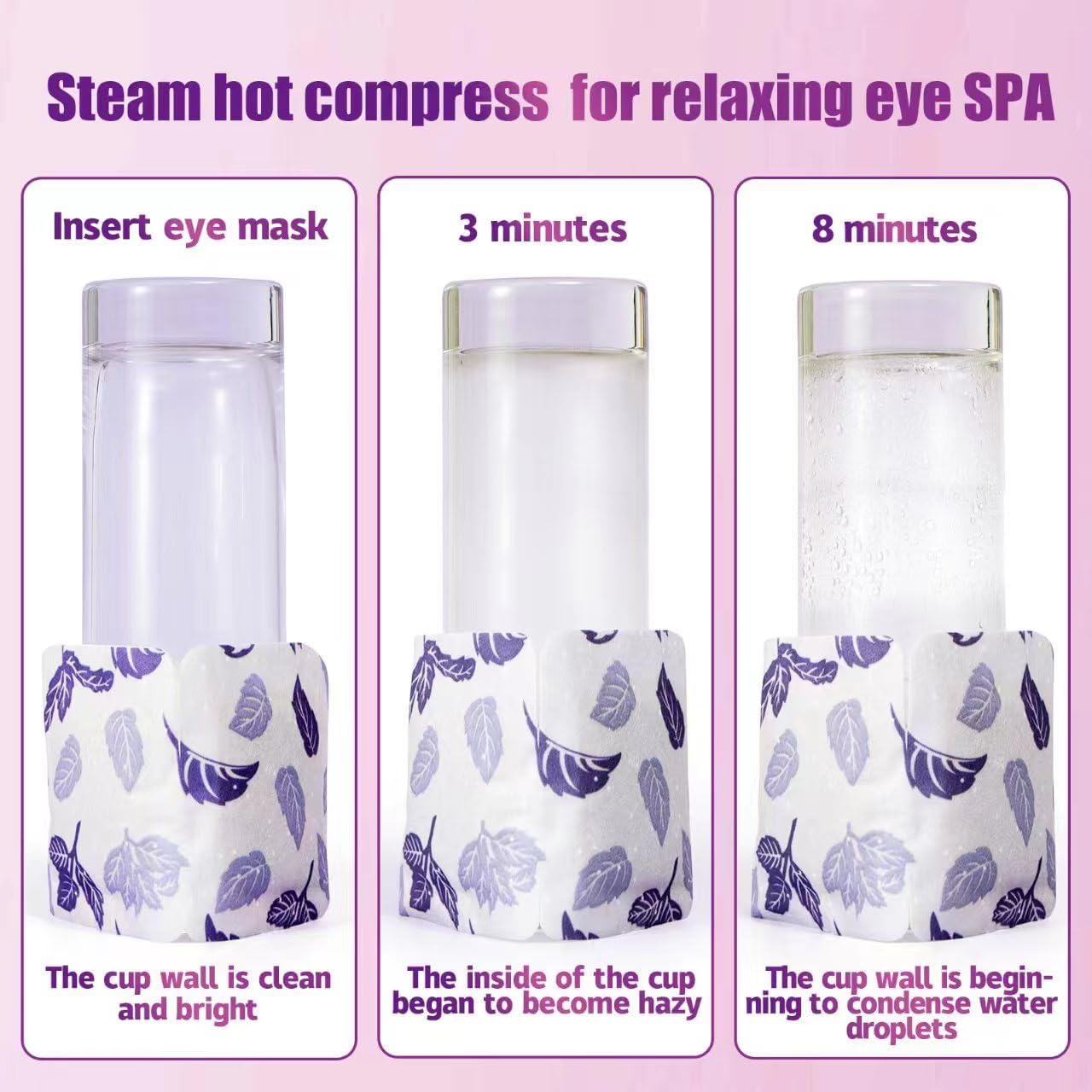 18 Packs Steam Eye Mask for Dry Eyes Self Heating Masks Cornea Care Rest Disposable SPA Warm Eye Compress Sleep Mask 30+ Minutes of Warmth for Reduce Eye Fatigue Travel Essentials (Unscented) - Image 4