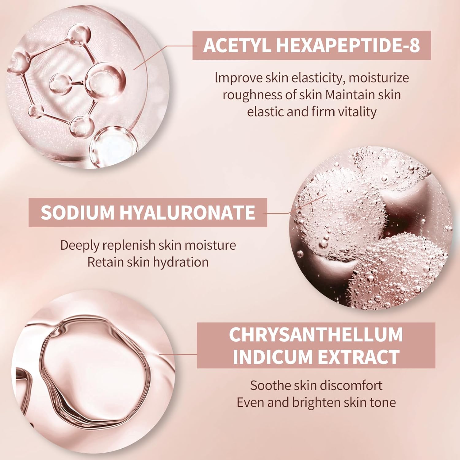 Revitalizing Skin Care Set, 6Pcs Anti Aging Face Care Sets for Women, Firming Skin, Shrink Pores, Smooth Wrinkles, Hydrating Skin Care Set - Image 4