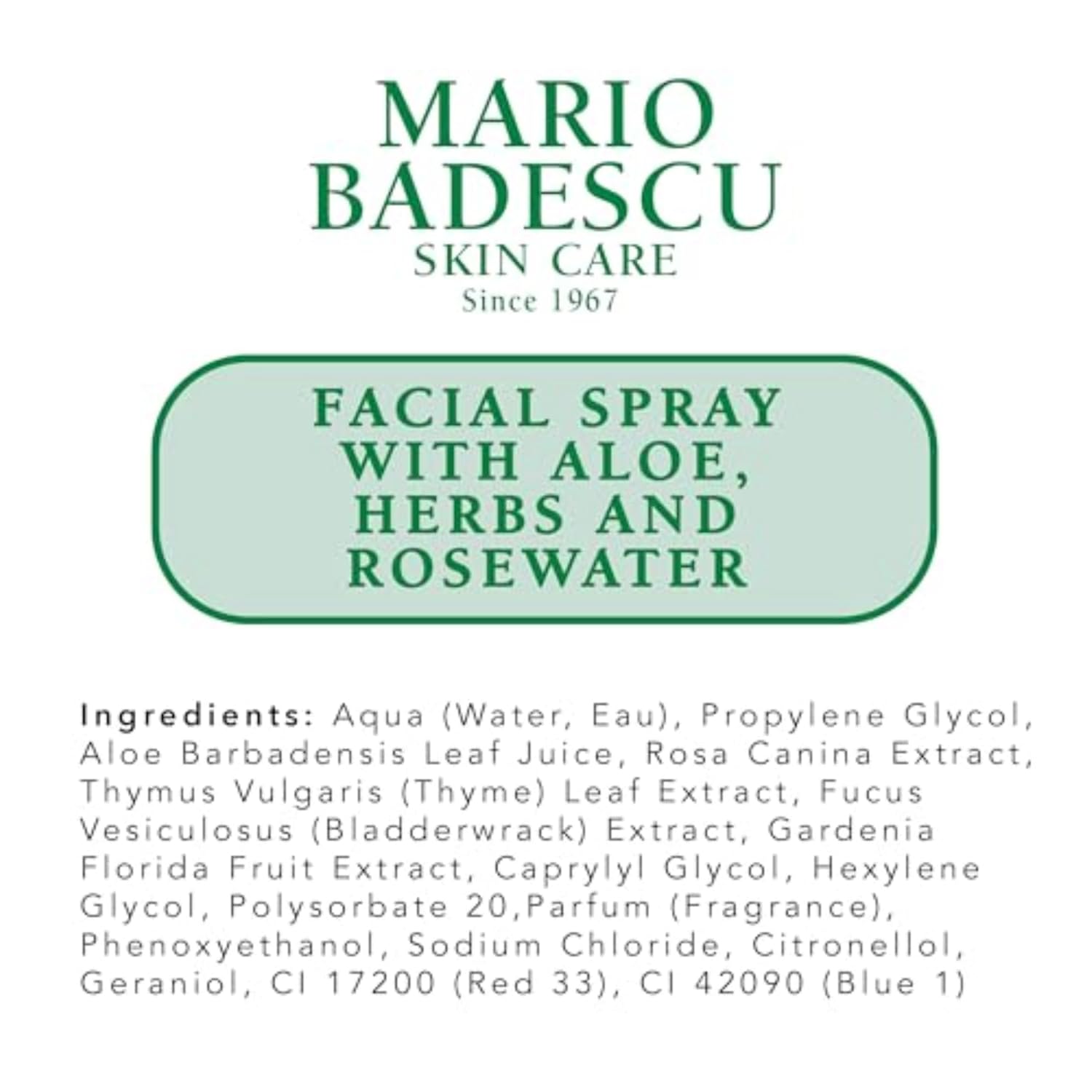 Mario Badescu Facial Spray with Aloe, Herbs and Rose Water for All Skin Types, Face Mist that Hydrates, Rejuvenates & Clarifies - Image 8