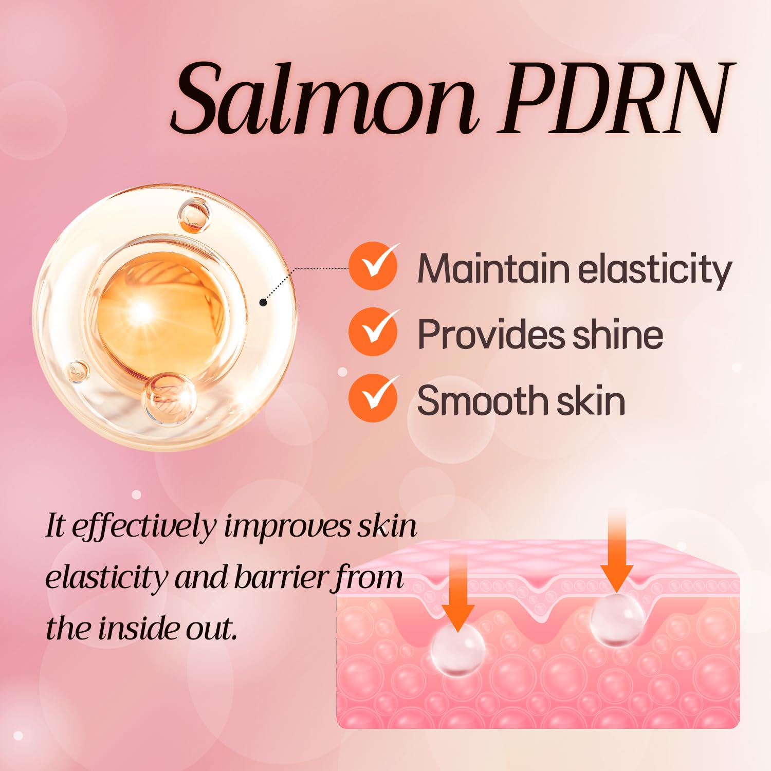 Cell Fusion C Salmon DN Ampoule 28 days (100% Authentic) PDRN Moisture Skincare Gift Set- Korean Skincare Luxury Premium High-end Hydrating Anti Aging Serum - Image 4