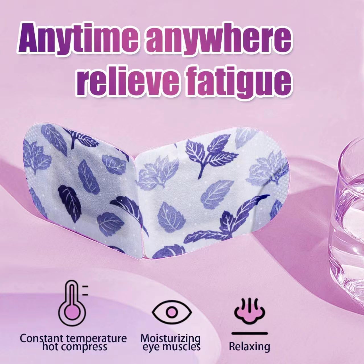 18 Packs Steam Eye Mask for Dry Eyes Self Heating Masks Cornea Care Rest Disposable SPA Warm Eye Compress Sleep Mask 30+ Minutes of Warmth for Reduce Eye Fatigue Travel Essentials (Unscented) - Image 7