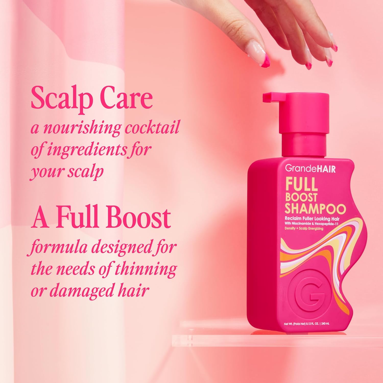GrandeHAIR Full Boost Shampoo and Conditioner - Image 4