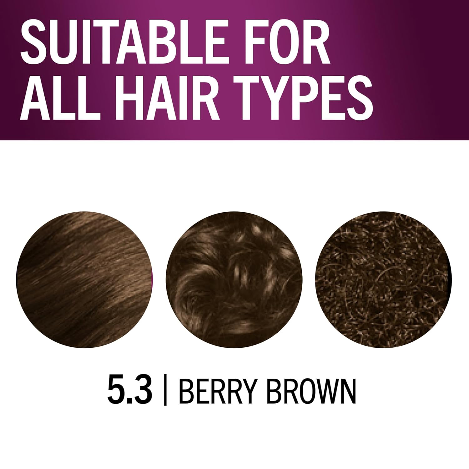 Schwarzkopf Keratin Color Anti-Age Hair Color Cream, 5.3 Berry Brown (Packaging May Vary), Pack of 1 - Image 5