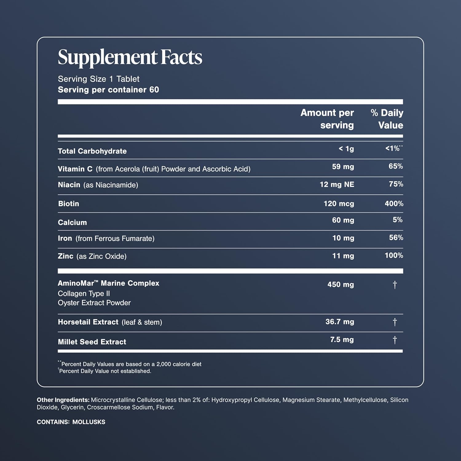 Viviscal Hair Growth Supplements For Women For Thicker, Fuller Hair, Nourishes Thinning & Loss, With Proprietary Collagen Complex, 60 Tablets, 1 Month Supply - Image 8