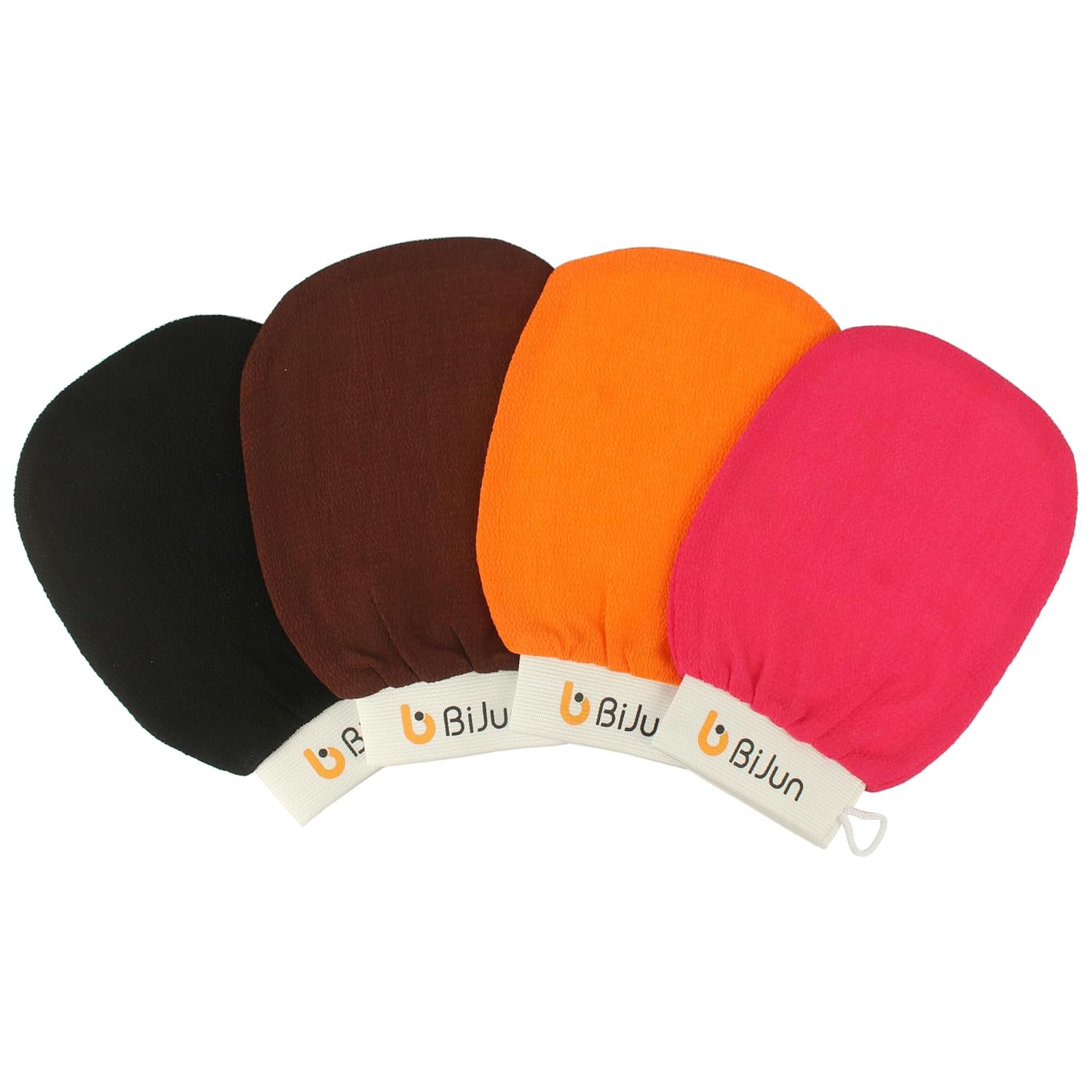 BiJun Exfoliating Glove Moroccan Kessa Scrub Exfoliating Gloves Deep Exfoliating Mitt Body Scrub Premium Scrub Wash Mitt Body Skincare at Home Shower or Bath Exfoliating Mitts for Dead Skin Remover - Image 8