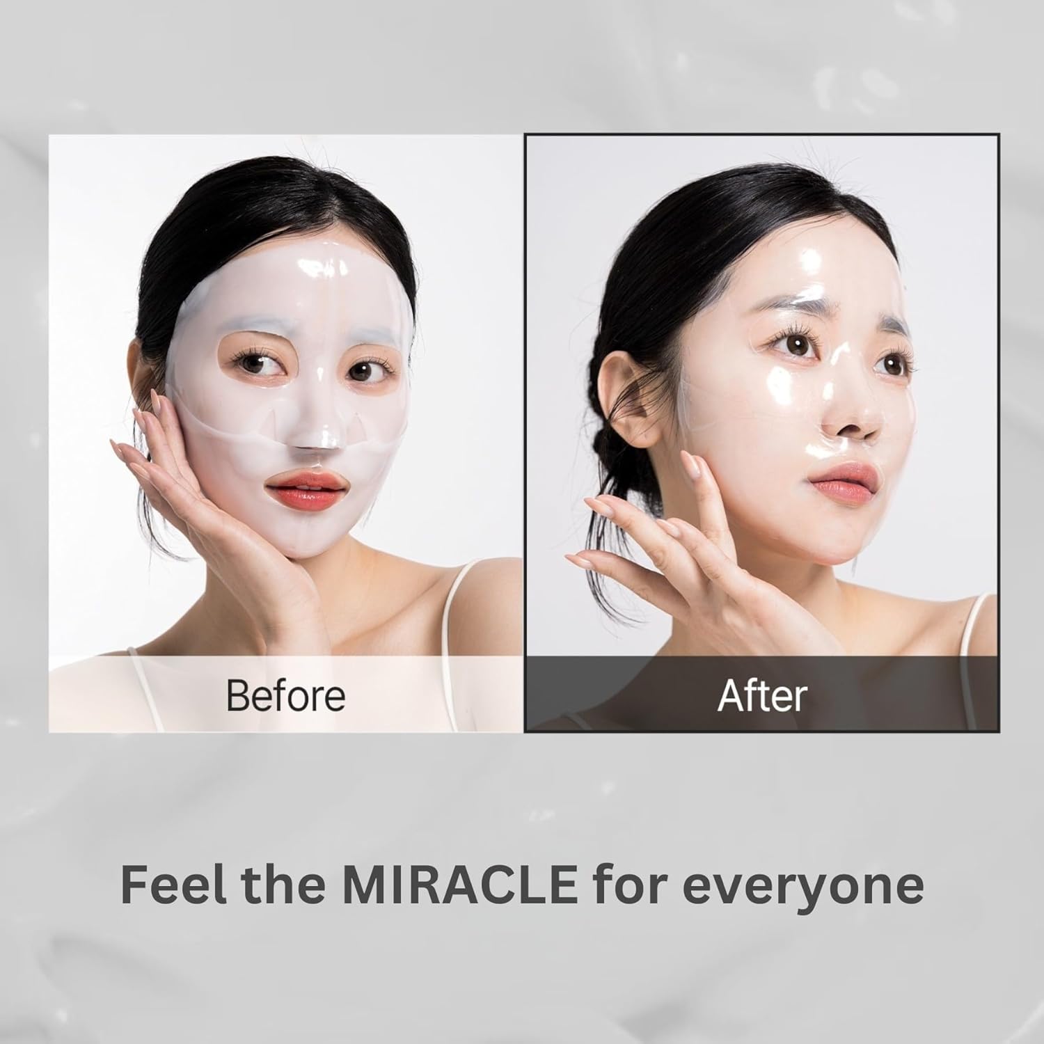 Hydrogel Collagen Korean Face Mask Luxury Skin Care 2 EA (VeganMucin) - Image 5