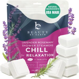 Shower Steamers Aromatherapy – USA Made with Natural Ingredients & Lavender Oil, Large Shower Bombs for Stress Relief, Relaxing Spa Gifts for Women & Men, Luxury New Mom & Nurse Gifts