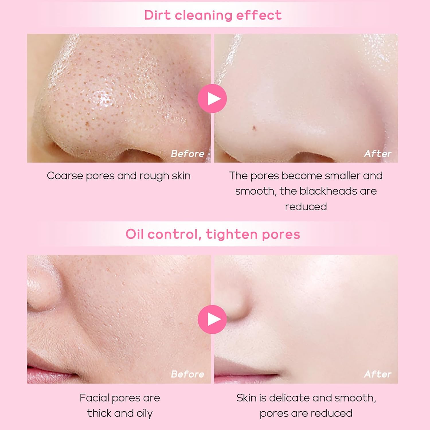 Skin Care Set Sakura Women Beauty Gift Sets Korean Skin Care Kit- Cleanser,Serum,Face Cream,Toner,Eye Cream,Mud Mask-Skin Care Routine Kit (One Size, Cherry Blossom-StyleB-Luxury Moisturizing) - Image 5