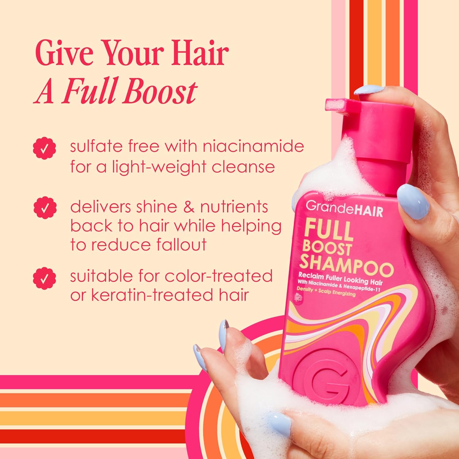 GrandeHAIR Full Boost Shampoo and Conditioner - Image 5