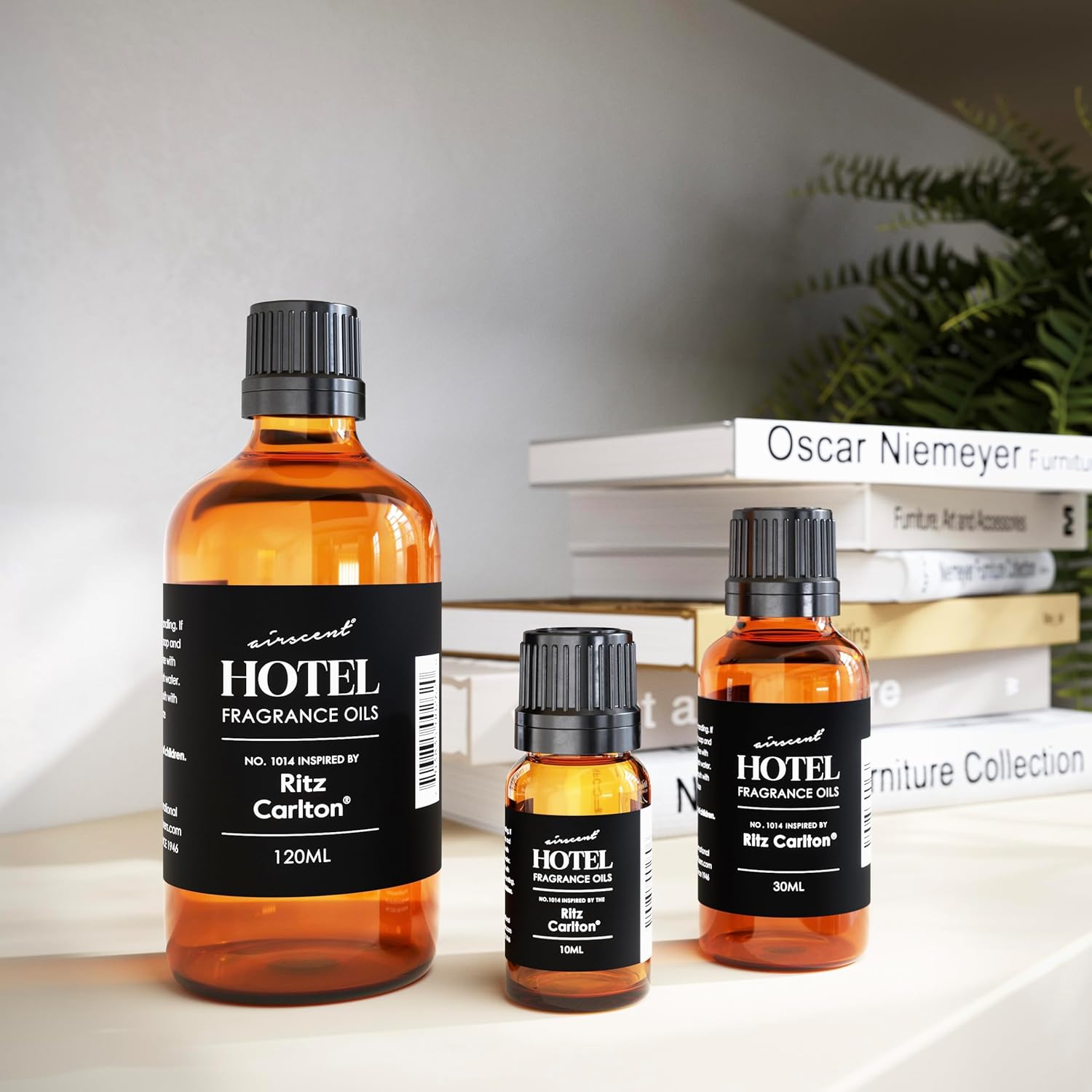 AirScent Hotel Diffuser Oil Inspired by The Ritz Carlton Hotel Scent - Premium Fragrance Oil No. 1014 for Ultrasonic and Waterless Diffusers and Crafting - 10 mL, 0.34 fl oz Glass Dropper Bottle - Image 6