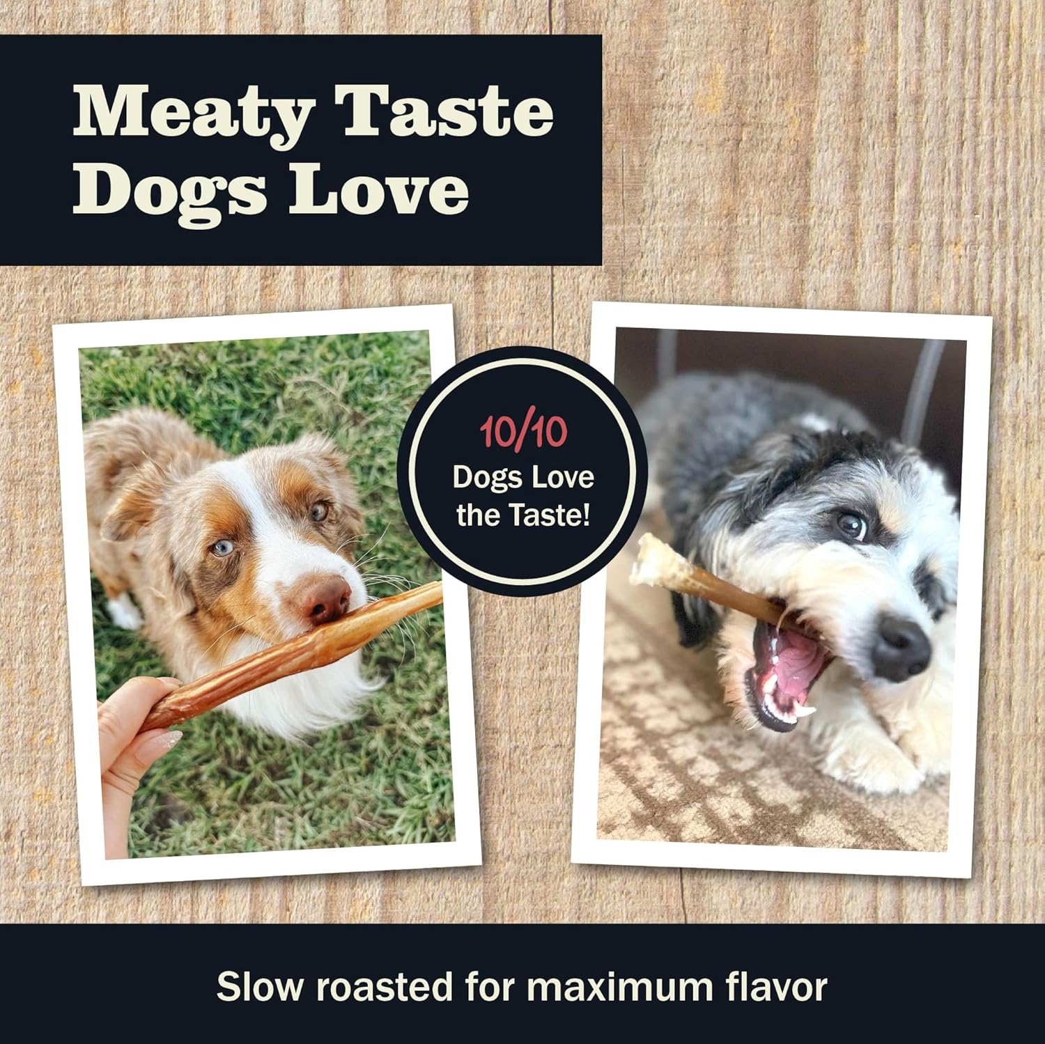 Redbarn Pet Products All-Natural 7" Bully Sticks for Dogs - Premium Grain-Free & Rawhide-Free Single Ingredient Long Lasting Low Odor Dental Treat for Chewers - 6 Count - Image 6