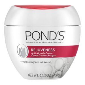 POND’S Anti-Wrinkle Face Cream Anti-Aging Face Moisturizer With Alpha Hydroxy Acid and Collagen 14.1 oz