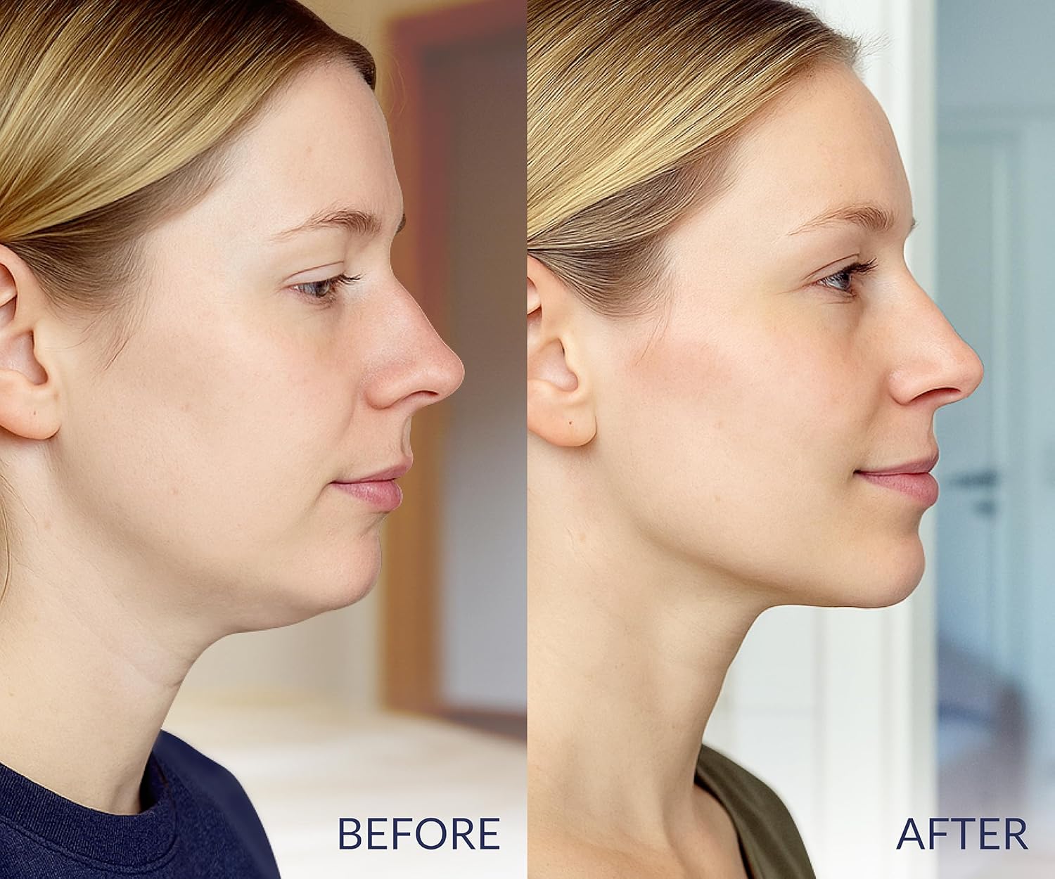 STYLIA V Line Lifting Collagen Face Mask - Double Chin Strap for Women - Jawline Shaper Face Lift Tape - Neck Lift Collagen Mask - Chin Strap for Sleeping - Hyaluronic Acid, Aloe Vera, Cica 10PC - Image 2