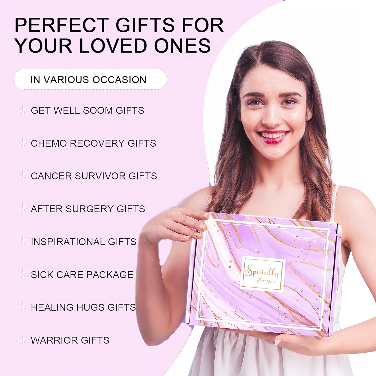 Self Care Gifts for Women, Get Well Gifts for Women, Care Package, Get Well Soon Gift Baskets, Spa Gift Basket, Birthday, Mother's Day Valentines Christmas for Mom Sister Wife Grandma Her Best Friend - Image 7