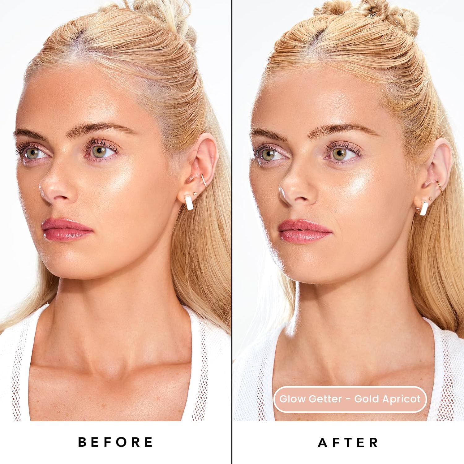 Sacheu Liquid Glow STAY-N Liquid Highlighter & Illuminator Makeup — 30ml Long Lasting Luminous Glow Lightweight Dewy Finish, Glow Getter - Image 6