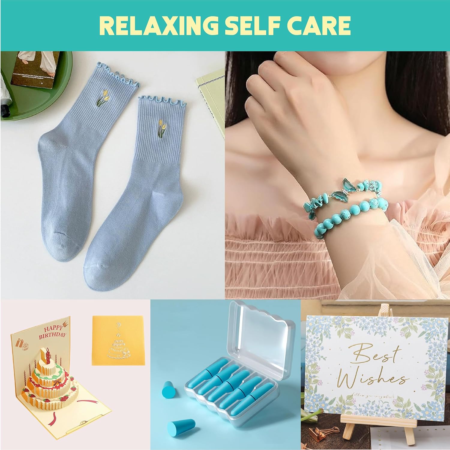 Birthday Gifts for Women Self Care Gifts Get Well Soon Gifts, Ocean Relaxing Spa Gifts Basket Care Package w/Luxury Flannel Blanket, Unique Idea for Mom Her Friends Sister Wife - Image 8