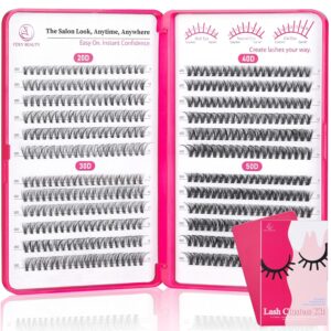 Lash Clusters – Lash Clusters Kit Lash Extension Kit Cluster Eyelash Extensions Eyelash Clusters 20D30D40D50D-0.07D