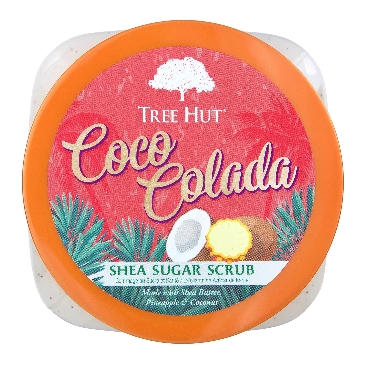 Tree Hut Shea Sugar Scrub Coco Colada, 18 oz, Ultra Hydrating and Exfoliating Scrub for Nourishing Essential Body Care - Image 2