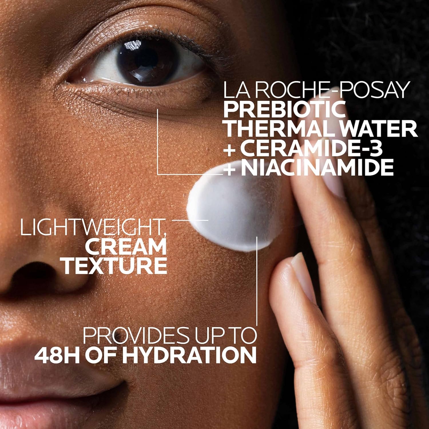 La Roche-Posay Toleriane Double Repair Face Moisturizer, Daily Moisturizer Face Cream with Ceramide & Niacinamide for All Skin Types, Immediate Comfort & Long Lasting Hydration, Fragrance Free - Image 3