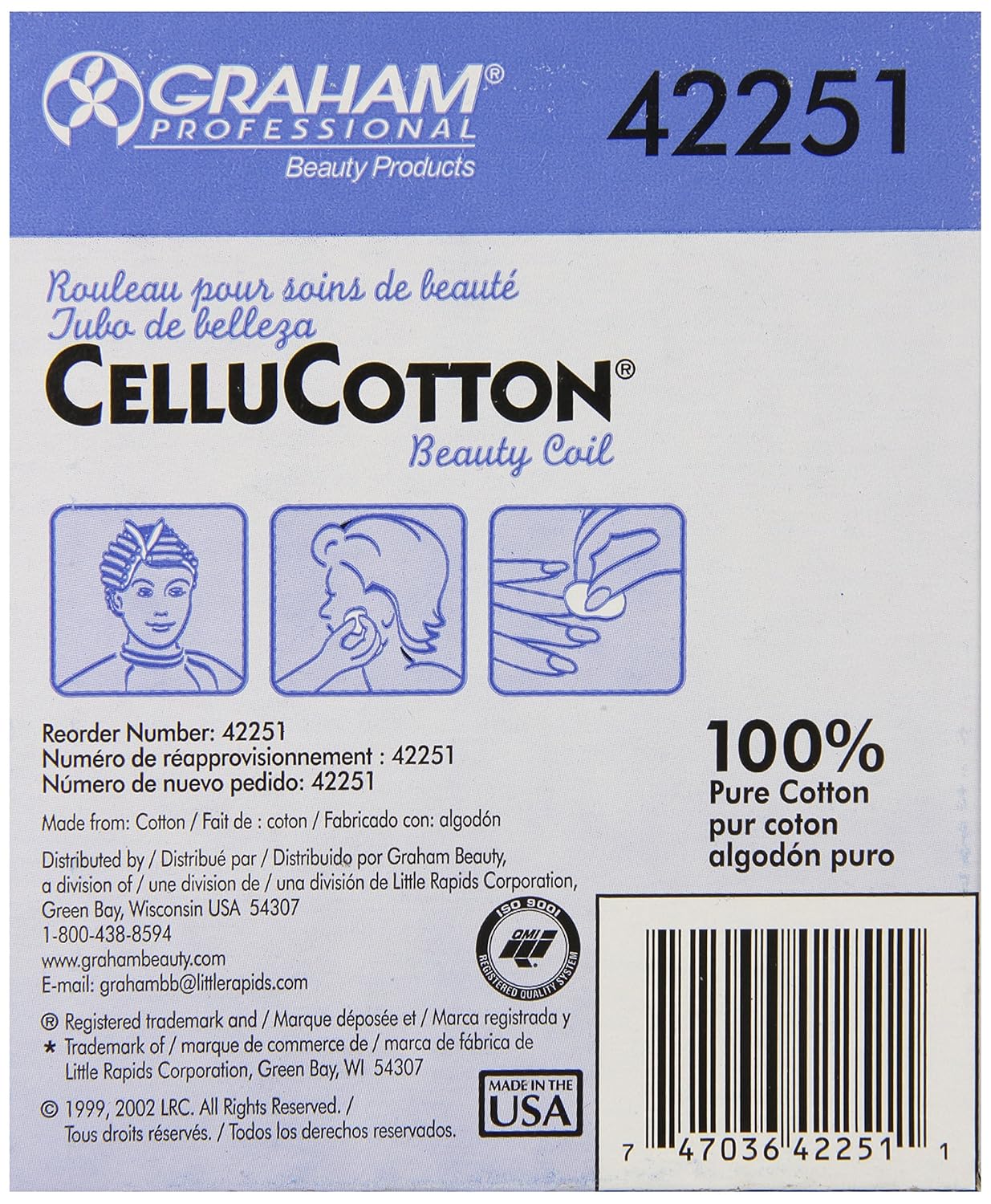Graham Cellucotton Beauty Coil, 40 Feet - Image 2