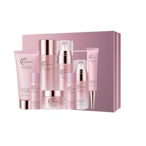 8-Piece Korean Luxury Ergothioneine Skincare Set – Enrich with Matsutake Extract & Hyaluronic Acid for Deep Moisturizing & Lock in Moisture, Gentle for All Skin Types, Daily Use korean skincare set