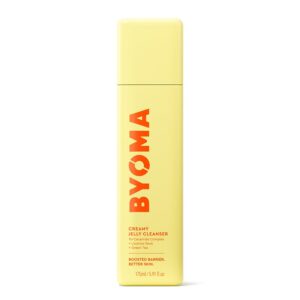 BYOMA Creamy Jelly Cleanser – Hydrating Facial Cleanser for Skin Barrier Repair -Tri-Ceramide Face Wash for Sensitive Skin & All Skin Types – Gently Removes Makeup & Excess Oil – 5.91 fl oz