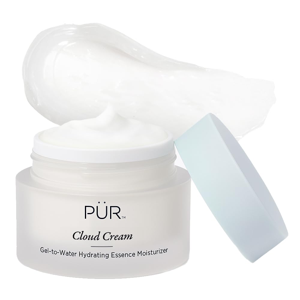 PÜR Beauty Face Moisturizer for Women & Men, 4-in-1 Cloud Cream - Hydrating Facial Moisturizer That Hydrates, Soothes, Smooths, & Primes Skin - Anti-Aging Face Cream for Fine Lines & Wrinkles, 1.7 Oz