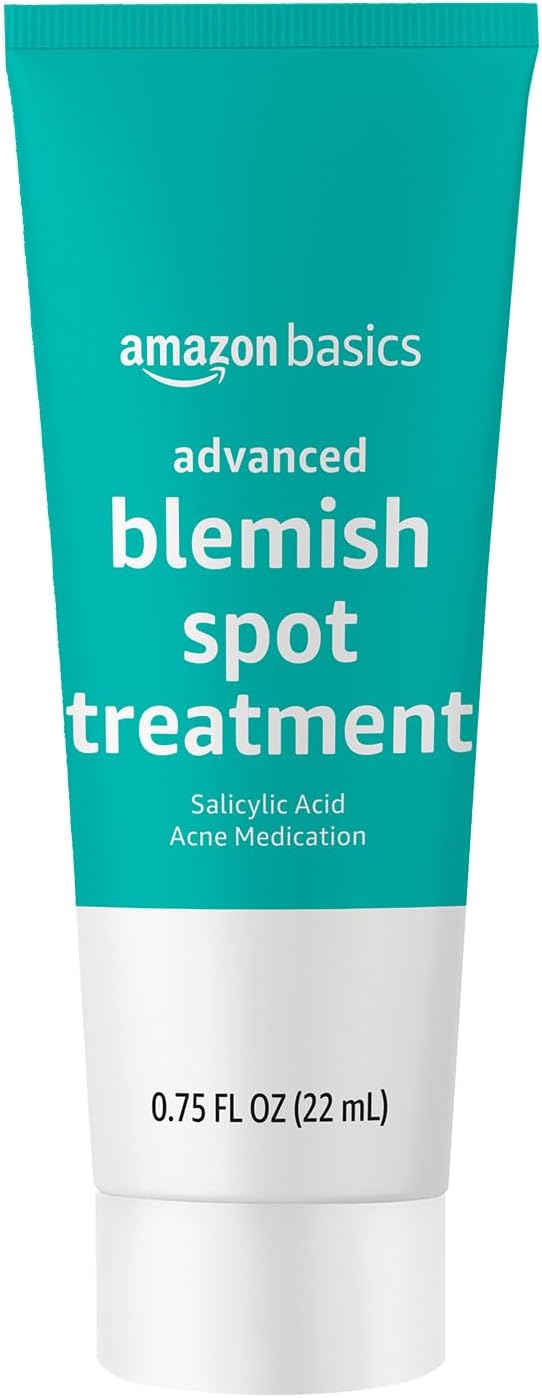 Amazon Basics Advanced Blemish Spot Treatment with 2% Salicylic Acid Acne Medication, 0.75 Fluid Ounces, 1-Pack - Image 2