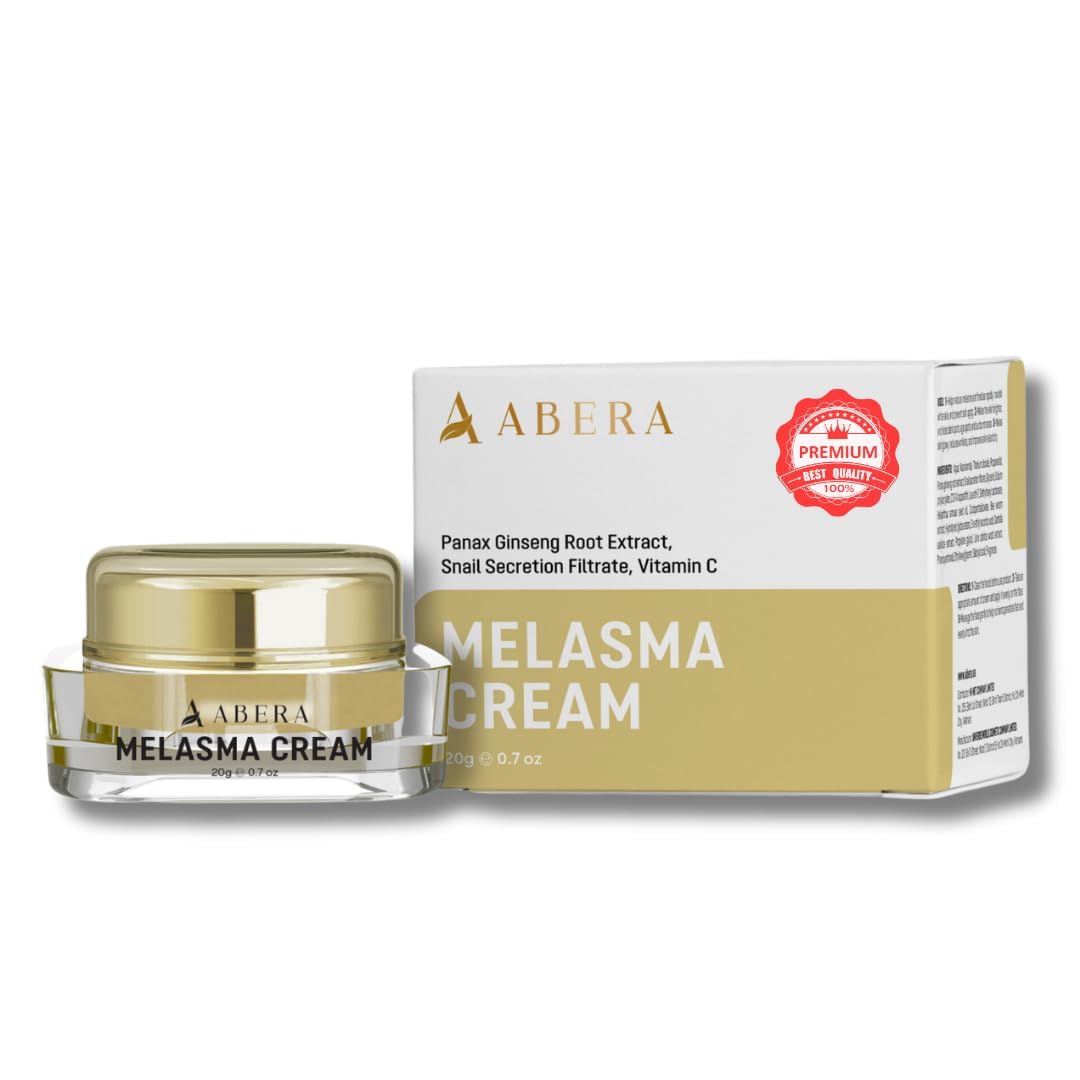 ABERA Melasma Cream (Premium Version) - Dark Spot Corrector, Melasma, Freckle, Sun Spot, Age Spot Remover Advanced Formula for Women and Men (0.7 Oz Per Item)