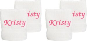 Liberty21 Luxury Custom Embroidered Washcloths Towel Set. Reusable Face and Body Washrags Set of Four. 100% Soft Cotton. Facial and Body Cleansing, Skin Care. (White)