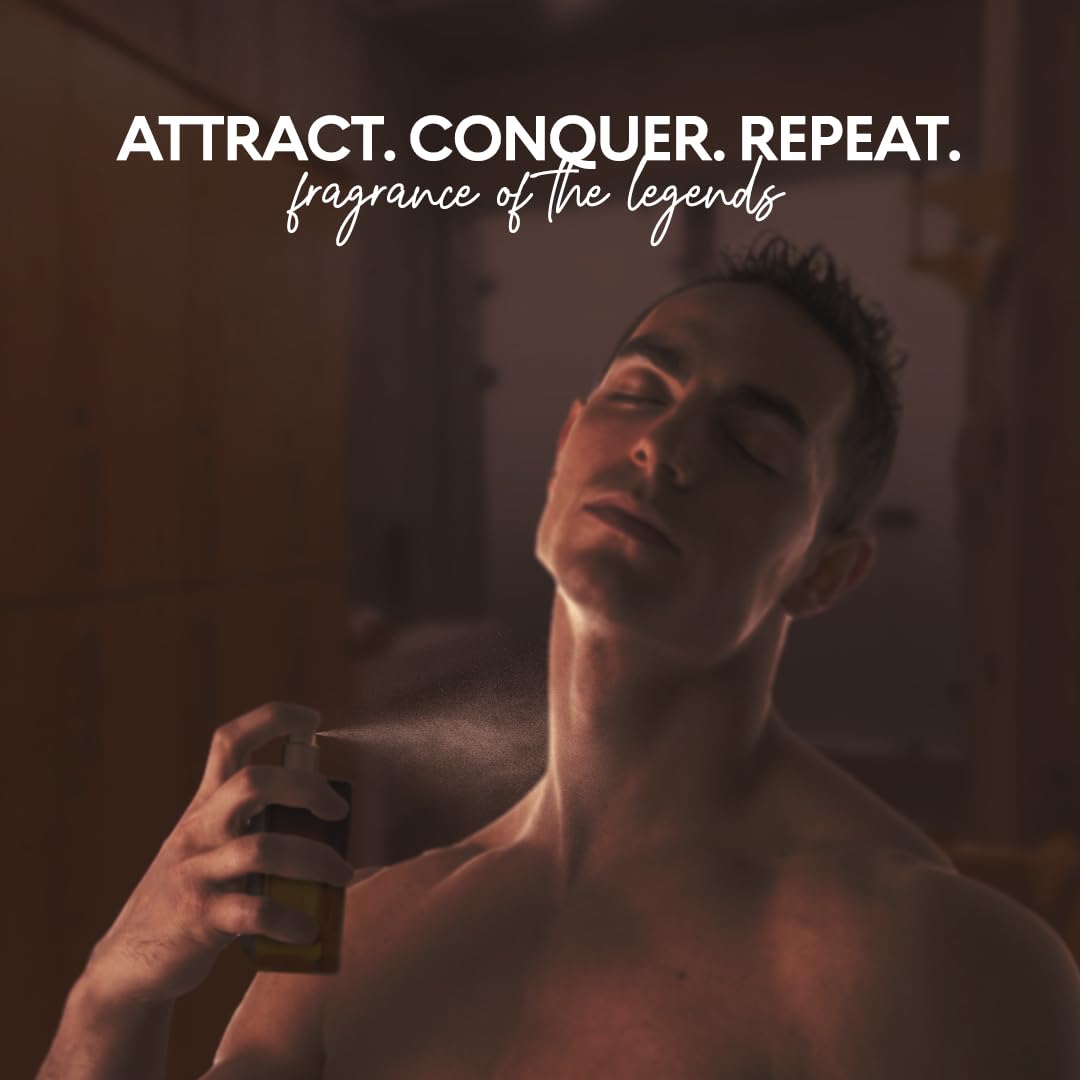 BellaVita Luxury Mens Gift Set & G.O.A.T. Man Perfume Combo | Perfume for Men with Bergamot, Lavender & Patchouli Oriental | Long-Lasting Cologne for Men - Image 5