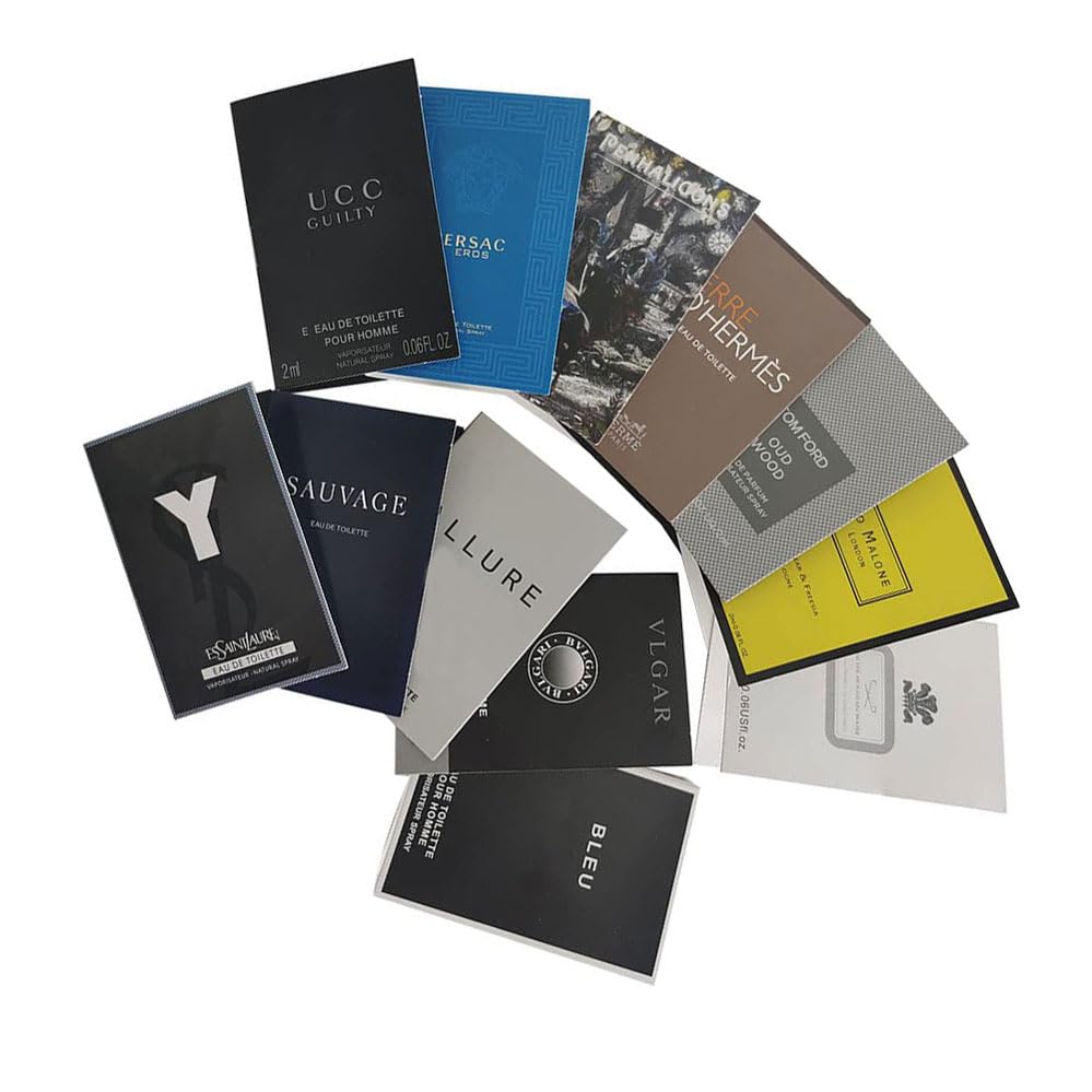 Men's Cologne Samples Fragrance Designer Perfume Sampler Set Most Popular Top Designer Brands Sample Vials Collection(12PCS) - Image 3