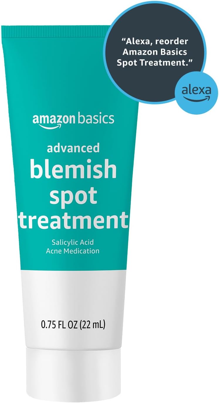 Amazon Basics Advanced Blemish Spot Treatment with 2% Salicylic Acid Acne Medication, 0.75 Fluid Ounces, 1-Pack - Image 7