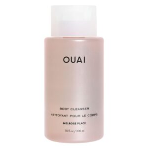 OUAI Body Cleanser, Melrose Place – Foaming Body Wash with Jojoba Oil and Rosehip Oil to Hydrate, Nurture, Balance and Soften Skin – Paraben, Phthalate and Sulfate Free Skin Care Products (10 Fl Oz)