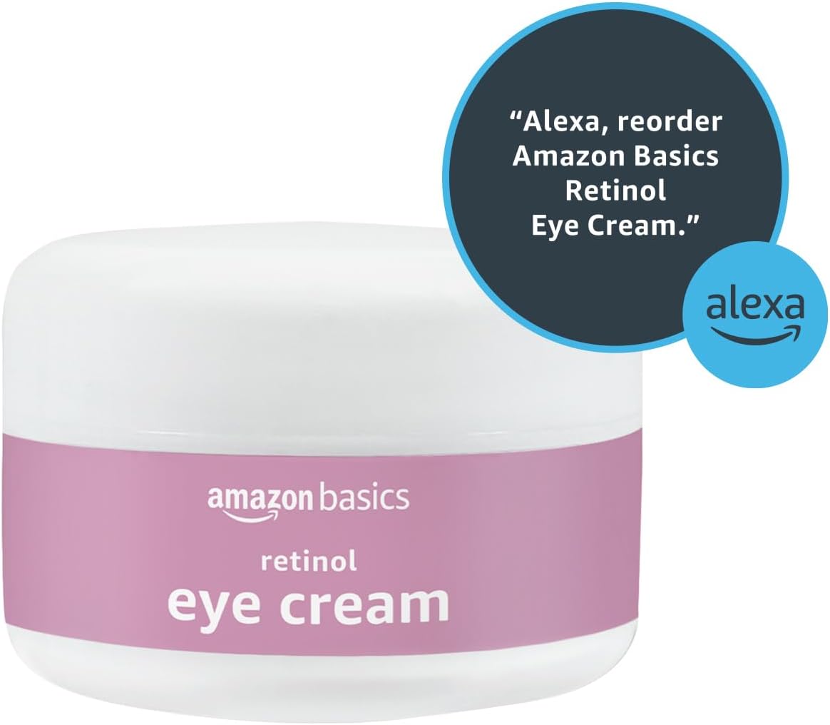 Amazon Basics Retinol Eye Cream, Fragrance Free, 0.5 Ounces, 1-Pack - Image 8