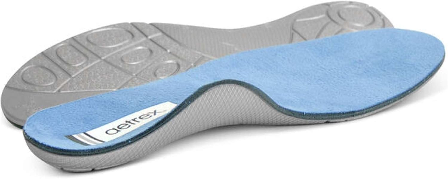 Aetrex Premium Casual Orthotics Insoles for Men - Arch Support Inserts Plantar Fasciitis Insoles Men - Comfort Memory Foam Shoe Inserts for Walking All Day - Image 2