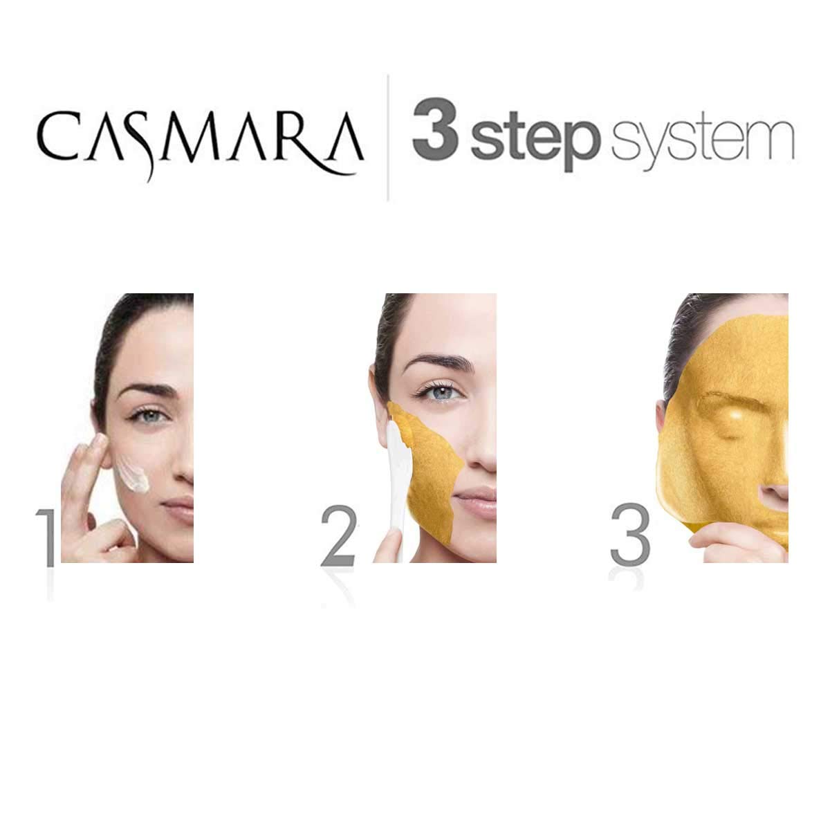 Casmara Beauty Plan Luxury Algae Peel Off Mask (2 Mask + 1 Ampoule 4 m) - Image 4