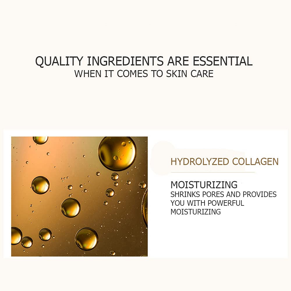 BIOAQUA Beautecret 24k Golden Luxury Collagen Lady Facial Mask Moisturizing Smooth Facial Skin Care 4x28g - Image 3