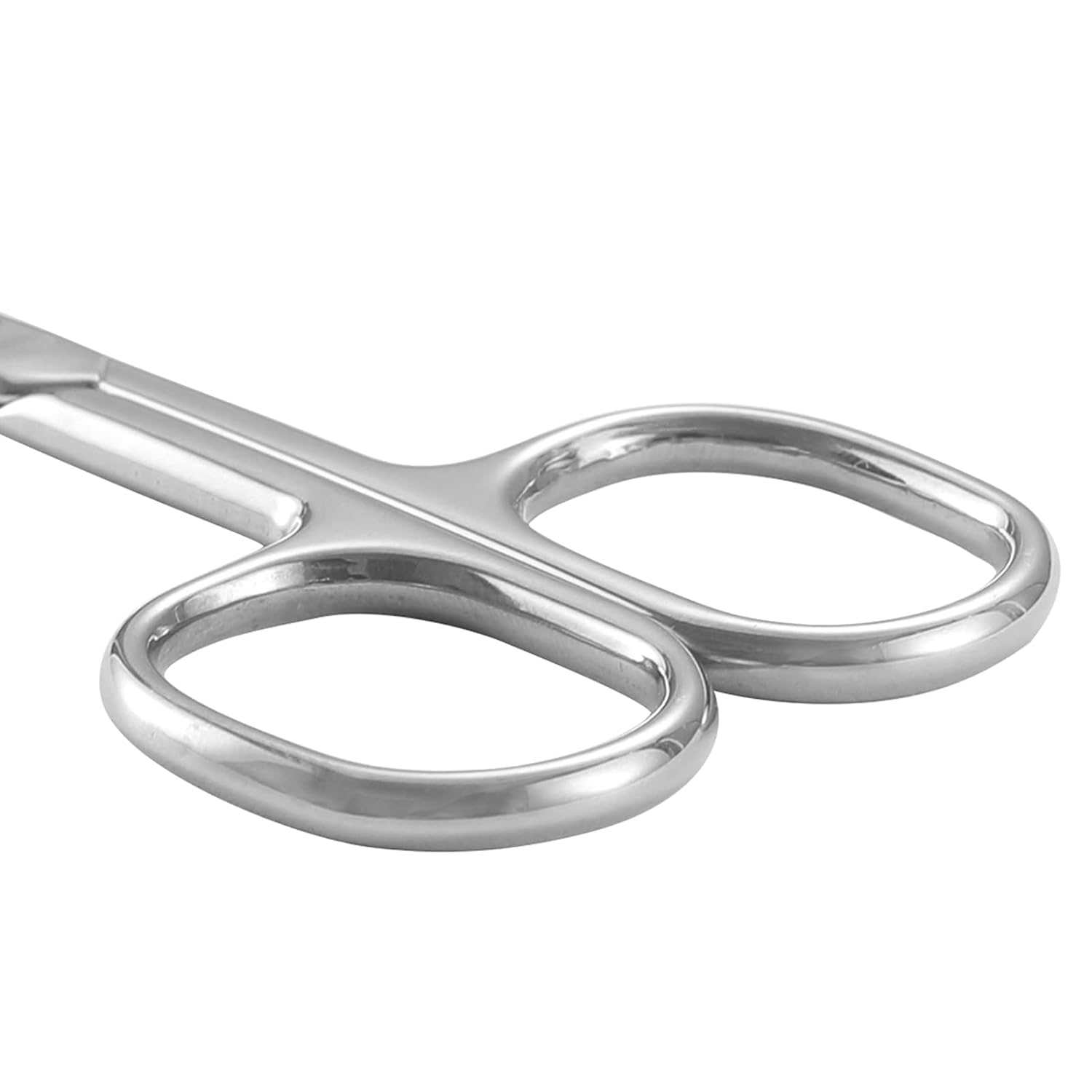 LIVINGO Premium Manicure Scissors Multi-purpose Stainless Steel Cuticle Pedicure Beauty Grooming Kit for Nail, Eyebrow, Eyelash, Dry Skin Curved Blade 3.5 inch - Image 4