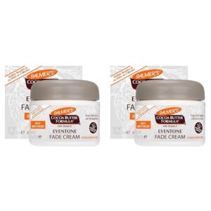 Palmer’s Cocoa Butter Formula Eventone Fade Cream, Anti-Dark Spot Fade Cream with Vitamin E and Niacinamide, Helps Reduce Dark Spots & Age Spots, 2.7 Ounce (Pack of 2)