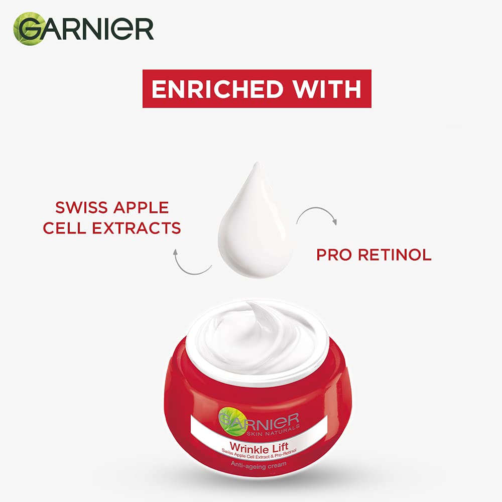Garnier Wrinkle Lift Anti-Ageing Cream 40g - Image 5