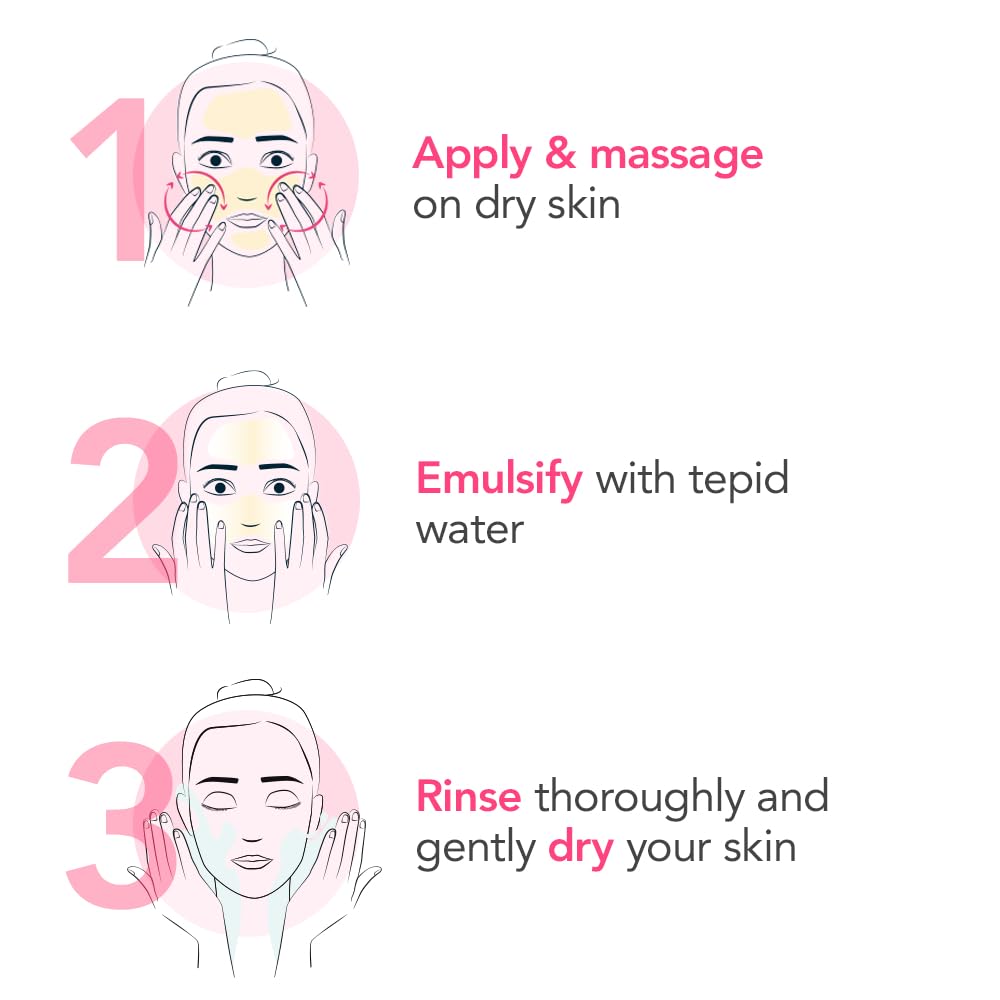 Bioderma Sensibio Micellar Cleansing Oil, 1st Ecobiological Micellar Formula Gentle Face Cleanser That Deeply Cleanses, Soothes & Nourishes Skin with Oil-to-Milk Texture, Fragrance-Free, 5 Fl Oz - Image 4