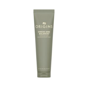Origins Checks and Balances Frothy Face Wash | Gentle Face Cleanser for All Skin Types | With Mint