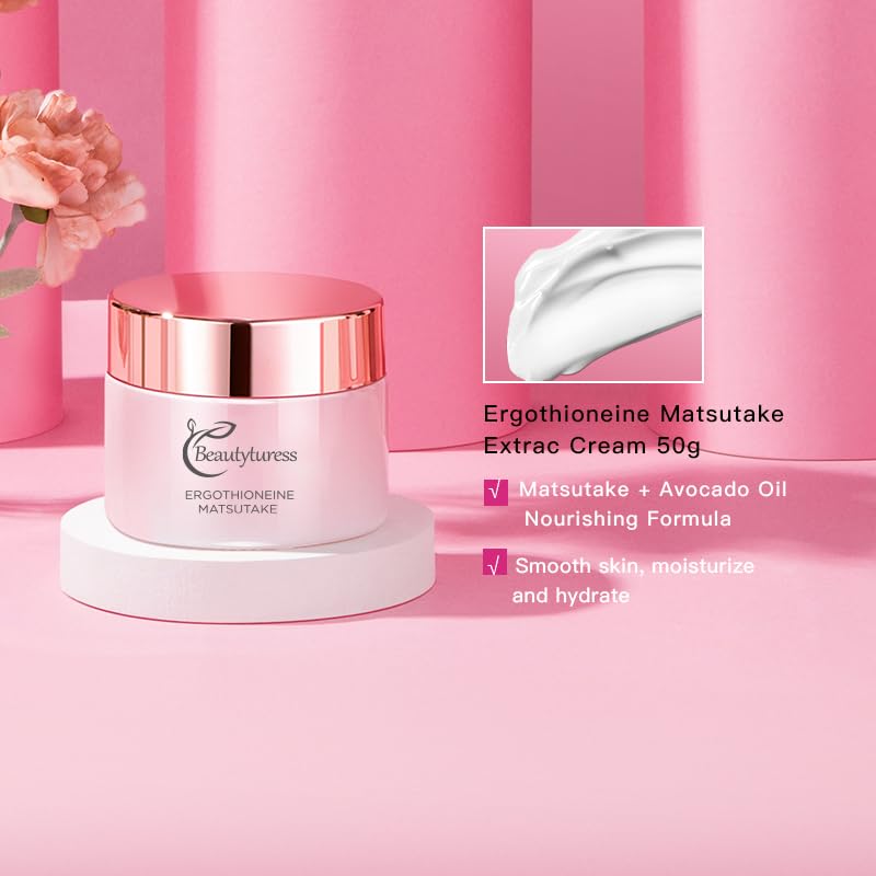 8-Piece Korean Luxury Ergothioneine Skincare Set - Enrich with Matsutake Extract & Hyaluronic Acid for Deep Moisturizing & Lock in Moisture, Gentle for All Skin Types, Daily Use korean skincare set - Image 9