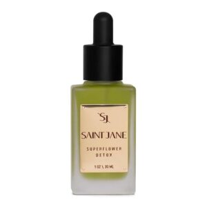 SAINT JANE – Superflower Detox Serum | Luxury, Floral-Infused, Clean Skincare (1 fl oz | 30 ml)
