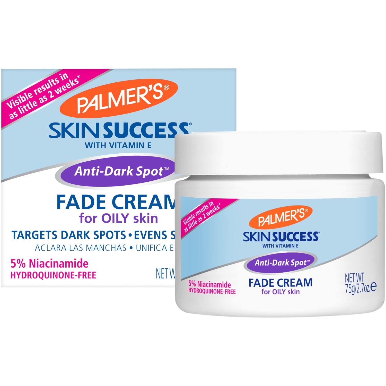 Palmer's Skin Success Eventone Fade Cream for Oily Skin, 2.7 Fl Oz