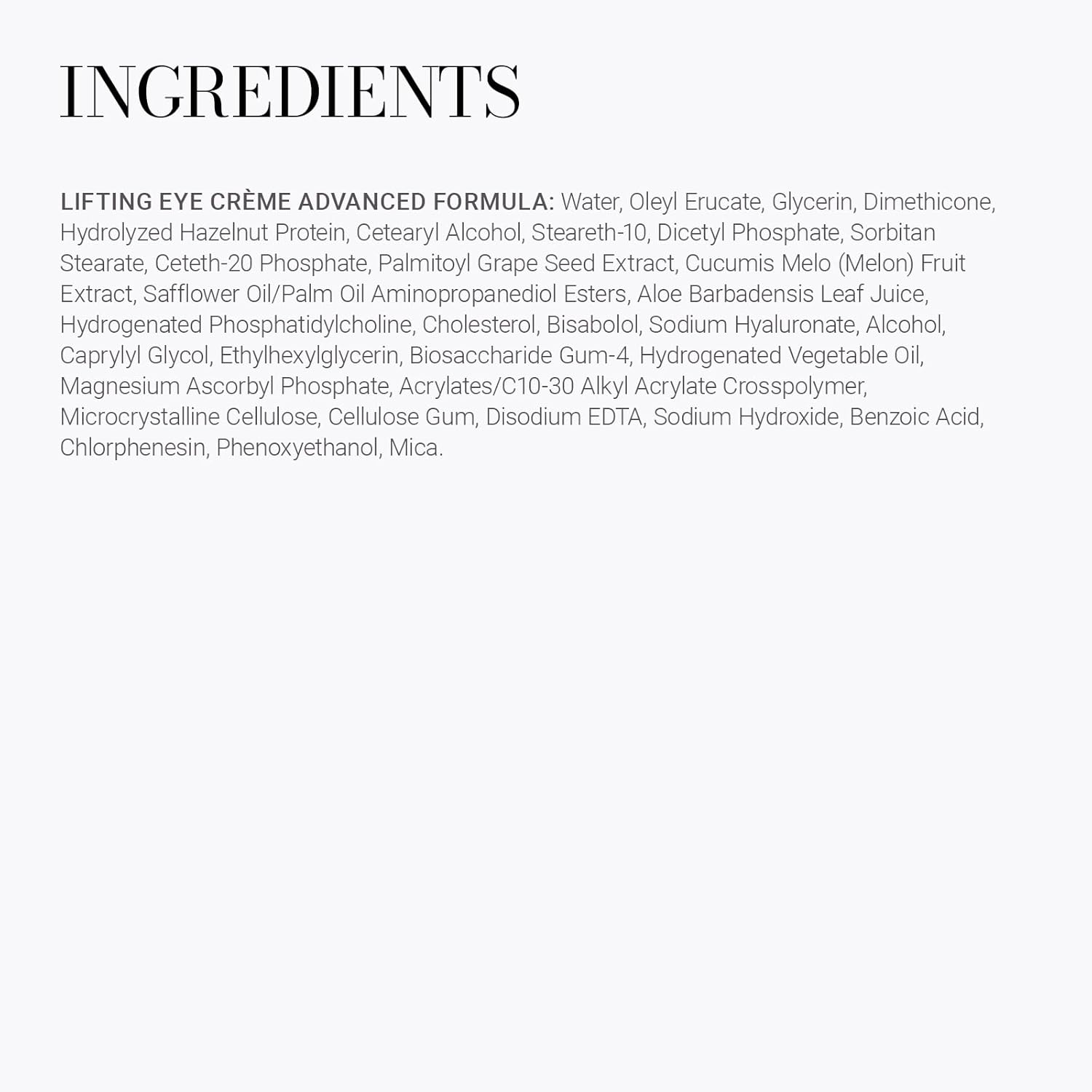 Meaningful Beauty Lifting Eye Crème Advanced Formula Under Care - Image 8